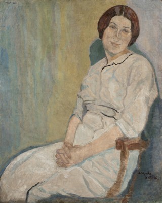 Portrait d'Aurélia Polturak, épouse du peintre